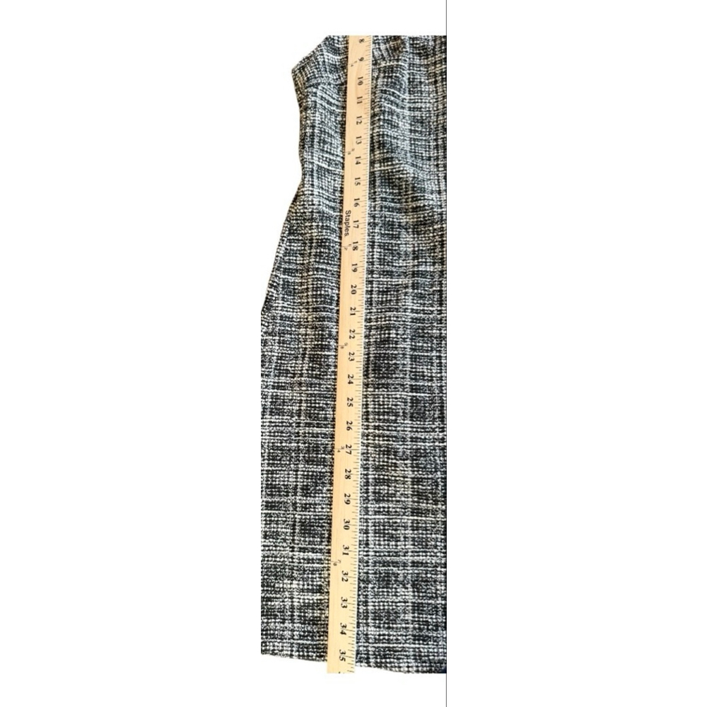 NWT Women's Grace Karin Tweed Dress Black/White Size M Sleeveless Keyhole Neck - Picture 14 of 16